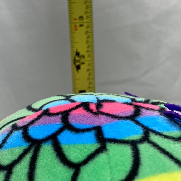 Ty Squish-A-Boos Owen Owl Plush 10" Rainbow Scales Toy - Picture 11 of 12